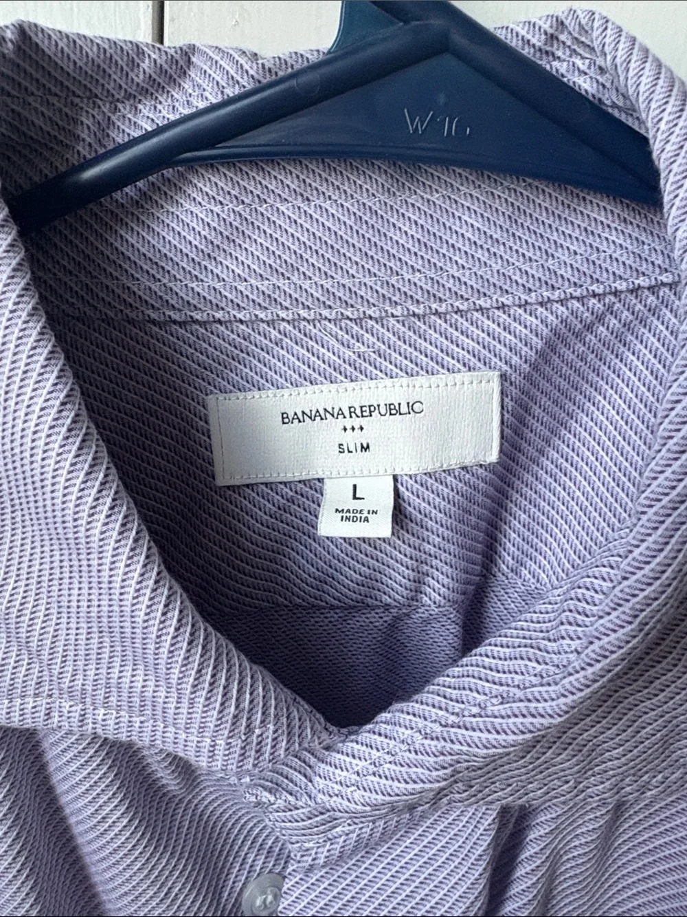 Banana Republic Lavender Micro-Stripe Dress Shirt - Like New!